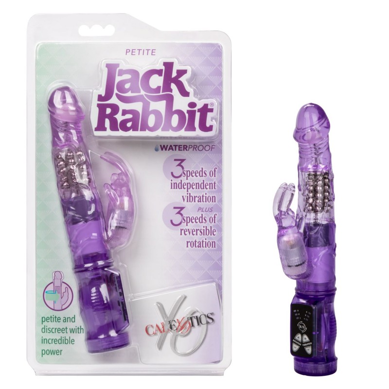 Jack Rabbit Petite Rabbit Pearl Vibrator - Purple